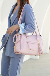 MKF Valeria Satchel with Keyring by Mia K, Satchels, $ 75.00, A Moment Of Now™